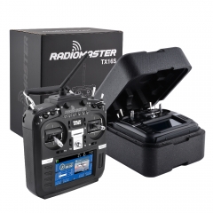 RadioMaster - TX16S HALL  Touch Version 16ch 24ghz Multi-protocol OpenTX Radio System for RC Models Gliders Drones Robotics Boats UAV